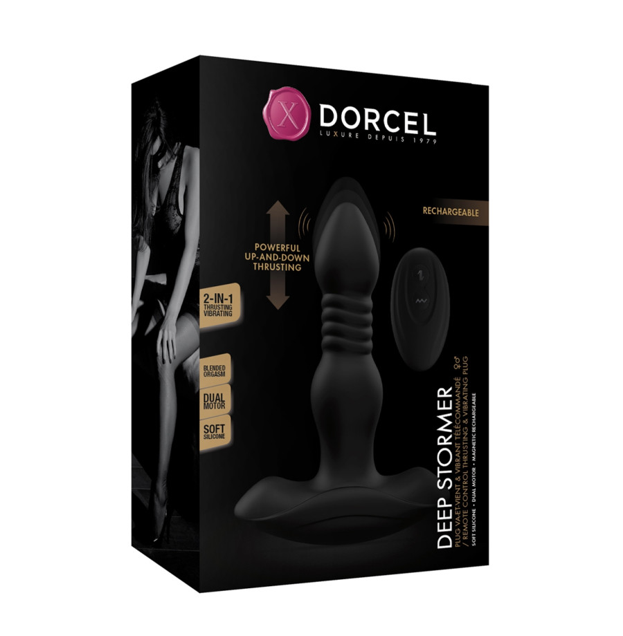 Plug va-et-vient Deep Stormer - Dorcel