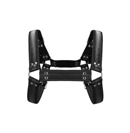 Harnais Buckle Bulldog noir - Ouch!