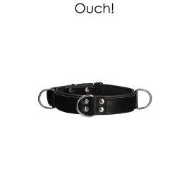 Collier Bondage Deluxe noir - Ouch!