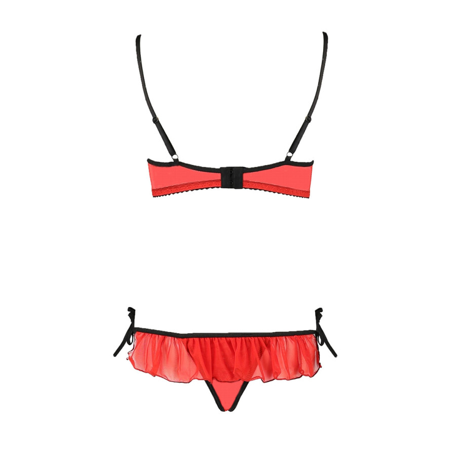 Ensemble lingerie seins nus Cherry - Passion