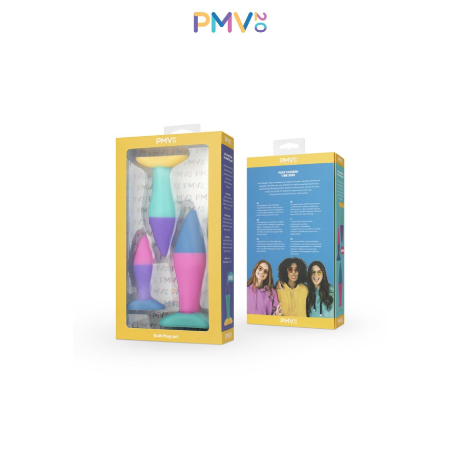 Coffret 3 plugs anal Koda - PMV20