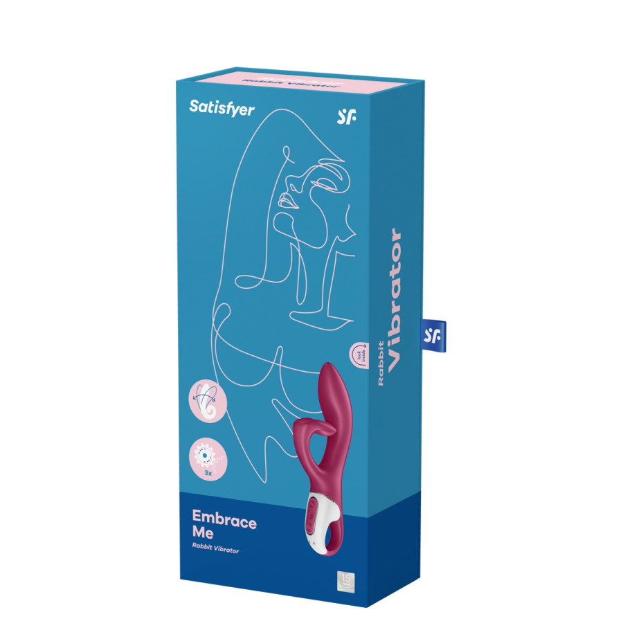 Vibro Rabbit Embrace Me Bordeaux - Satisfyer Vibro Rabbit Embrace Me Bordeaux - Satisfyer