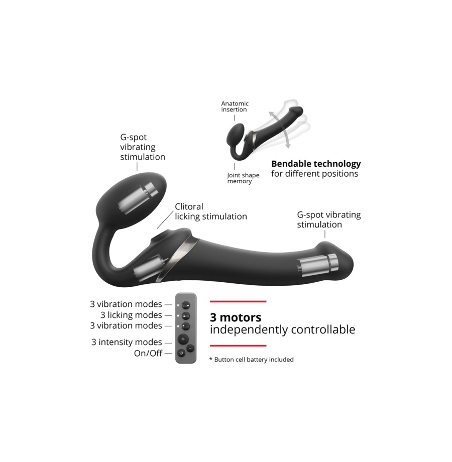 Strap-on-me Multi Orgasm noir XL Strap-on-me Multi Orgasm noir XL