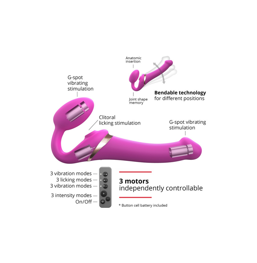 Strap-on-me Multi Orgasm Fuchsia S