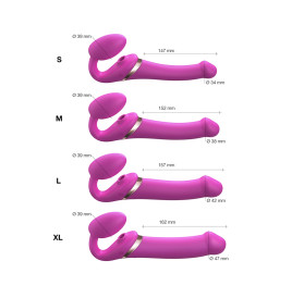 Strap-on-me Multi Orgasm Fuchsia S