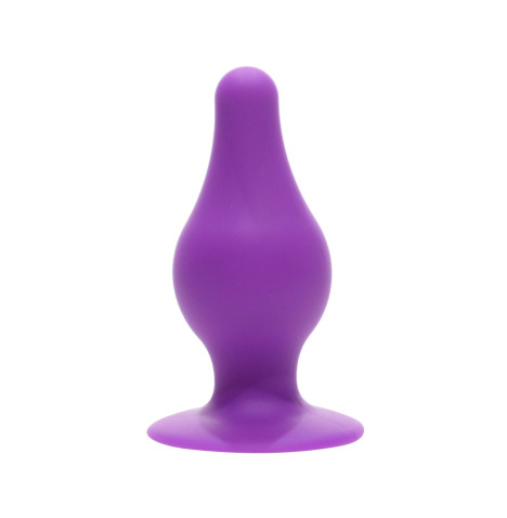 Plug anal double densité violet 10,2 cm - SilexD