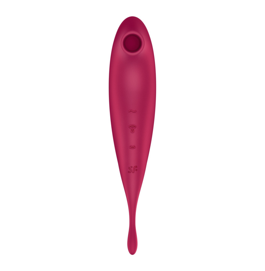 Stimulateur Satisfyer Twirling Pro+ Connecté rouge