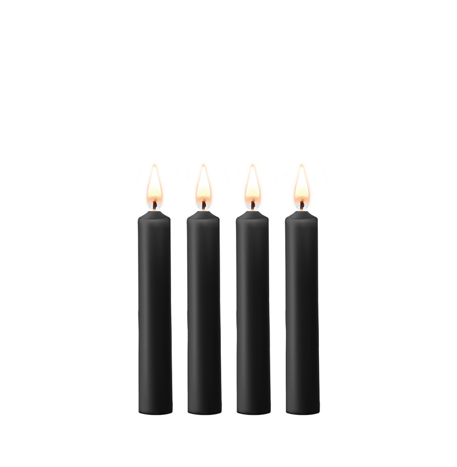 4 bougies SM noires - Ouch! 4 bougies SM noires - Ouch!