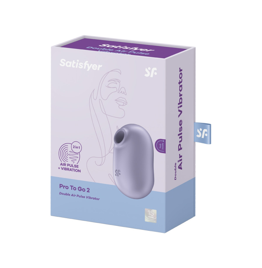Stimulateur Satisfyer Pro To Go 2 lavande Stimulateur Satisfyer Pro To Go 2 lavande