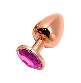 Plug bijou Tralalo rose L - Wooomy