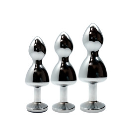 Plug bijou Lollypop transparent L - Wooomy Plug bijou Lollypop transparent L - Wooomy