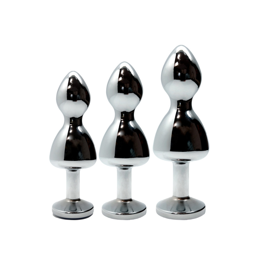 Plug bijou Lollypop transparent L - Wooomy Plug bijou Lollypop transparent L - Wooomy