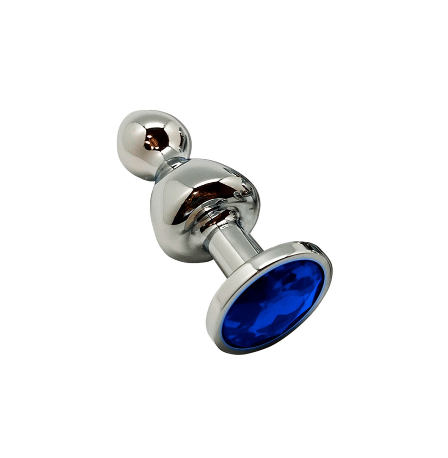 Plug bijou Lollypop bleu S - Wooomy Plug bijou Lollypop bleu S - Wooomy