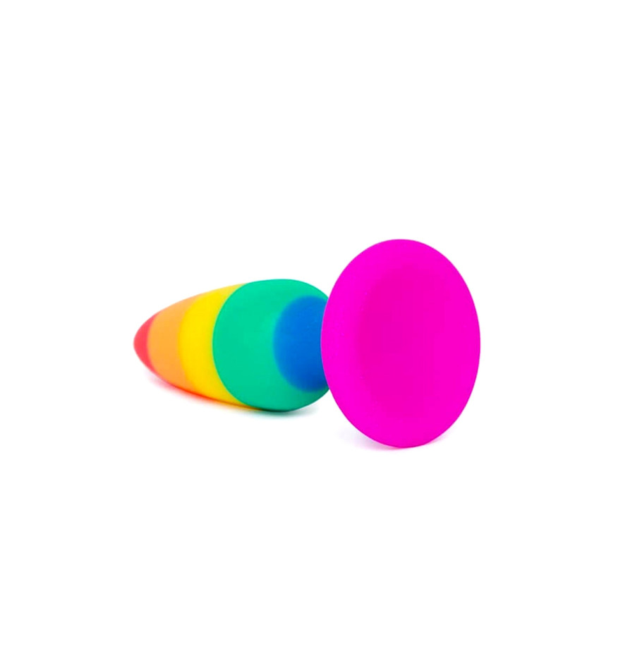 Plug arc en ciel Hiperloo M - Wooomy Plug arc en ciel Hiperloo M - Wooomy