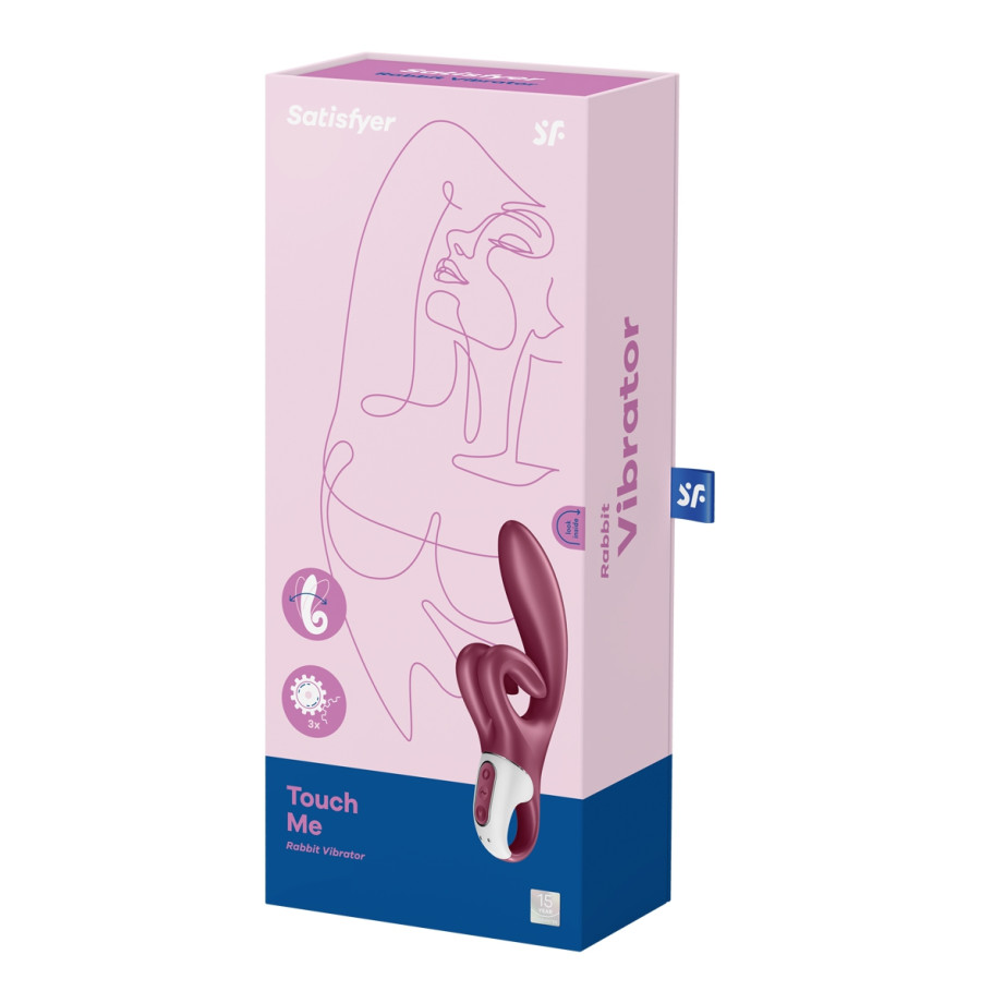 Vibro Touch Me rouge - Satisfyer