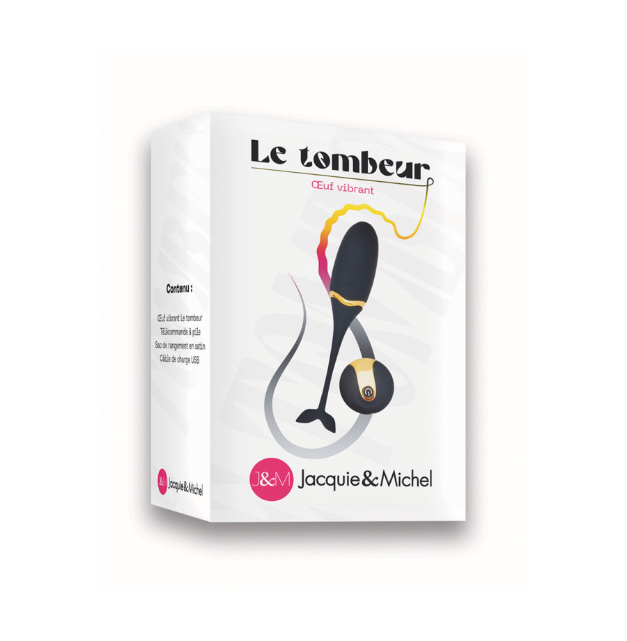Oeuf vibrant Le tombeur - Jacquie et Michel Oeuf vibrant Le tombeur - Jacquie et Michel