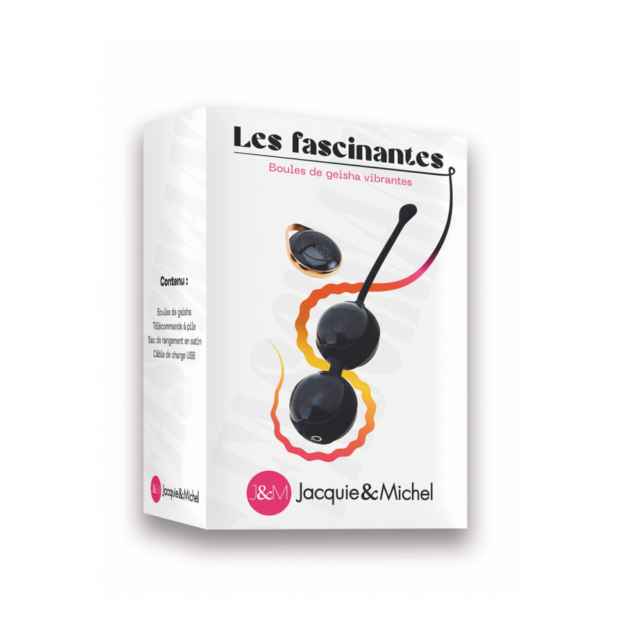 Boules de geisha vibrantes Les fascinantes - Jacquie et Michel Boules de geisha vibrantes Les fascinantes - Jacquie et Michel
