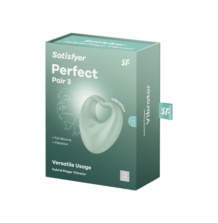 Doigt vibrant hybride Satisfyer Perfect pair 3 Doigt vibrant hybride Satisfyer Perfect pair 3