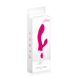 Vibromasseur Rabbit Naya rose - Yoba Vibromasseur Rabbit Naya rose - Yoba