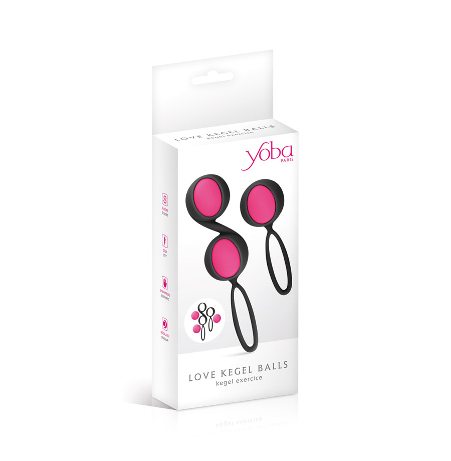 Kit 2 boules de Geisha Yoba noir Kit 2 boules de Geisha Yoba noir
