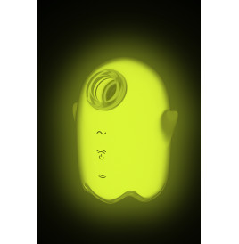 Stimulateur sans contact et vibrant Glowing Ghost yellow - Satisfyer