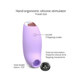 Stimulateur clitoridien Believer mauve - Love to Love Stimulateur clitoridien Believer mauve - Love to Love