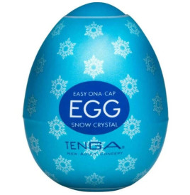 TENGA - OEUF MASTURBATEUR EN CRISTAL DE NEIGE