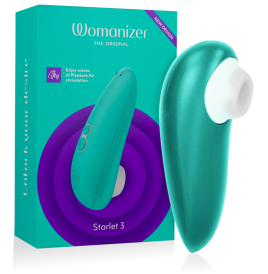 WOMANIZER - STIMULATEUR CLITORAL STARLET 3 TURQUOISE