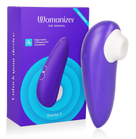 WOMANIZER - STIMULATEUR CLITORAL STARLET 3 INDIGO