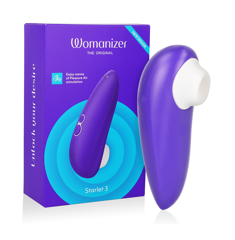 WOMANIZER - STIMULATEUR CLITORAL STARLET 3 INDIGO WOMANIZER - STIMULATEUR CLITORAL STARLET 3 INDIGO