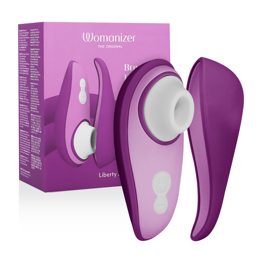 WOMANIZER - LIBERTY 2 STIMULATEUR & VENTOUSE CLITORIS VIOLET WOMANIZER - LIBERTY 2 STIMULATEUR & VENTOUSE CLITORIS VIOLET