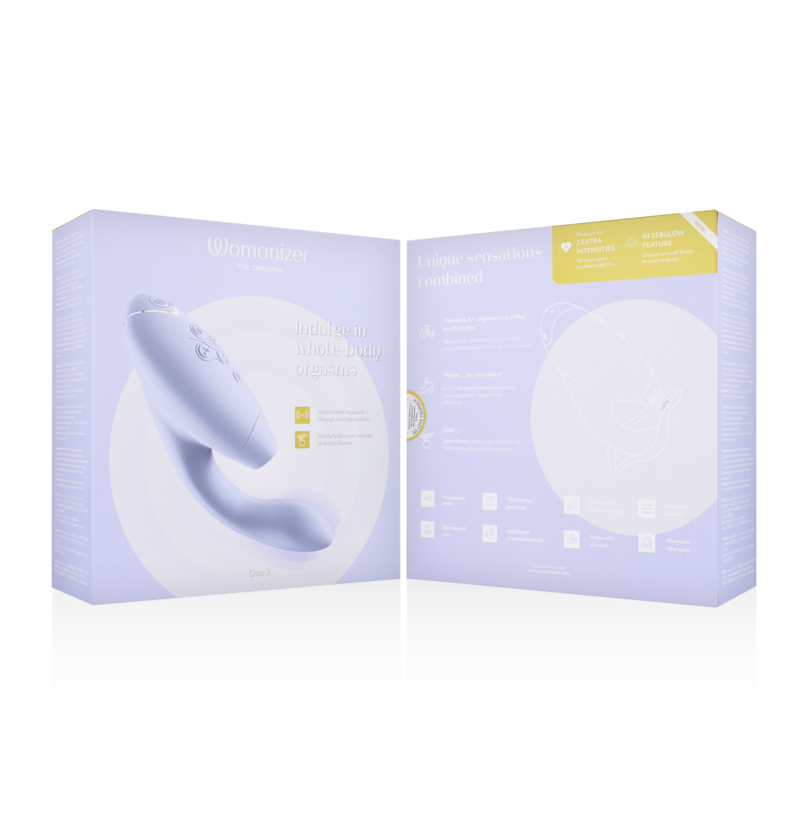 WOMANIZER - DUO 2 STIMULATEUR LILAS WOMANIZER - DUO 2 STIMULATEUR LILAS