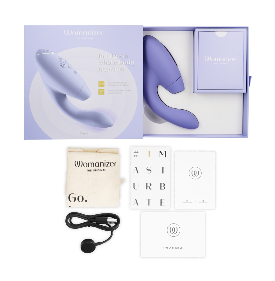 WOMANIZER - DUO 2 STIMULATEUR LILAS WOMANIZER - DUO 2 STIMULATEUR LILAS
