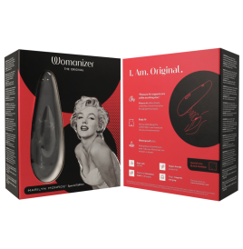 WOMANIZER - MARILYN MONROE CLASSIC 2 STIMULATEUR CLITORIS MARBRE NOIR WOMANIZER - MARILYN MONROE CLASSIC 2 STIMULATEUR CLITORIS MARBRE NOIR