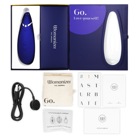 WOMANIZER - STIMULATEUR CLITORIS PREMIUM 2 BLUEBERRY