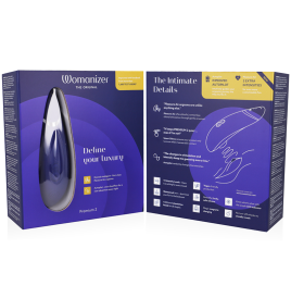 WOMANIZER - STIMULATEUR CLITORIS PREMIUM 2 BLUEBERRY WOMANIZER - STIMULATEUR CLITORIS PREMIUM 2 BLUEBERRY