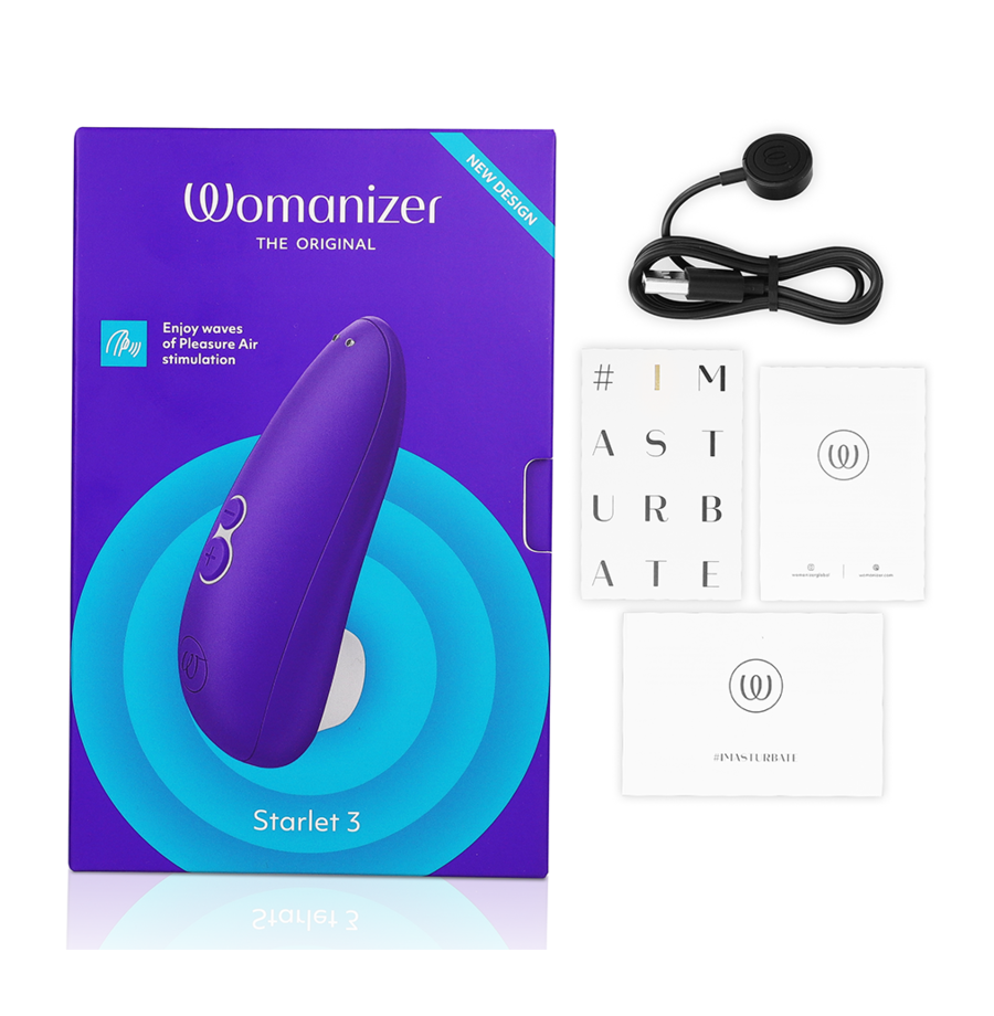 WOMANIZER - STIMULATEUR CLITORIS STARLET 3 INDIGO WOMANIZER - STIMULATEUR CLITORIS STARLET 3 INDIGO