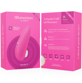 WOMANIZER - STIMULATEUR CLITORIS STARLET 3 ROSE WOMANIZER - STIMULATEUR CLITORIS STARLET 3 ROSE