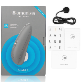 WOMANIZER - STIMULATEUR CLITORIS STARLET 3 GRIS