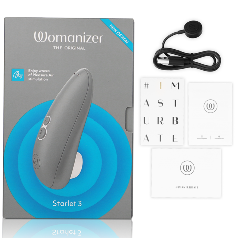 WOMANIZER - STIMULATEUR CLITORIS STARLET 3 GRIS