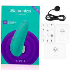 WOMANIZER - STIMULATEUR CLITORIS STARLET 3 TURQUOISE