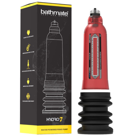 BATHMATE - HYDRO 7 HERCULES ROUGE