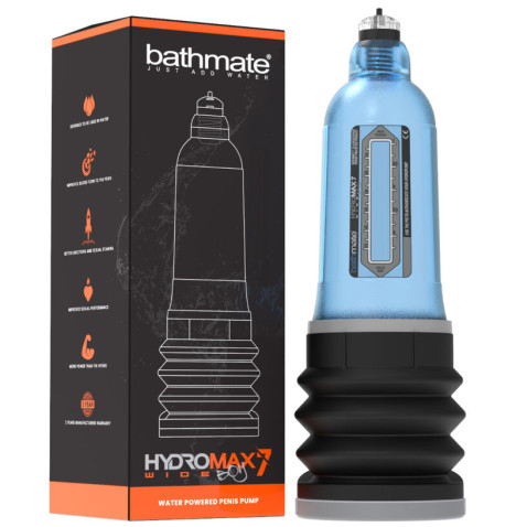 BATHMATE - HYDROMAX 7 WIDE BOY X30 BLEU