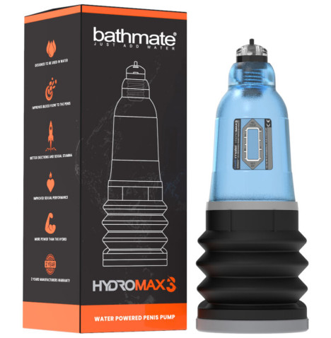 BATHMATE - HYDROMAX 3 BLEU AQUA