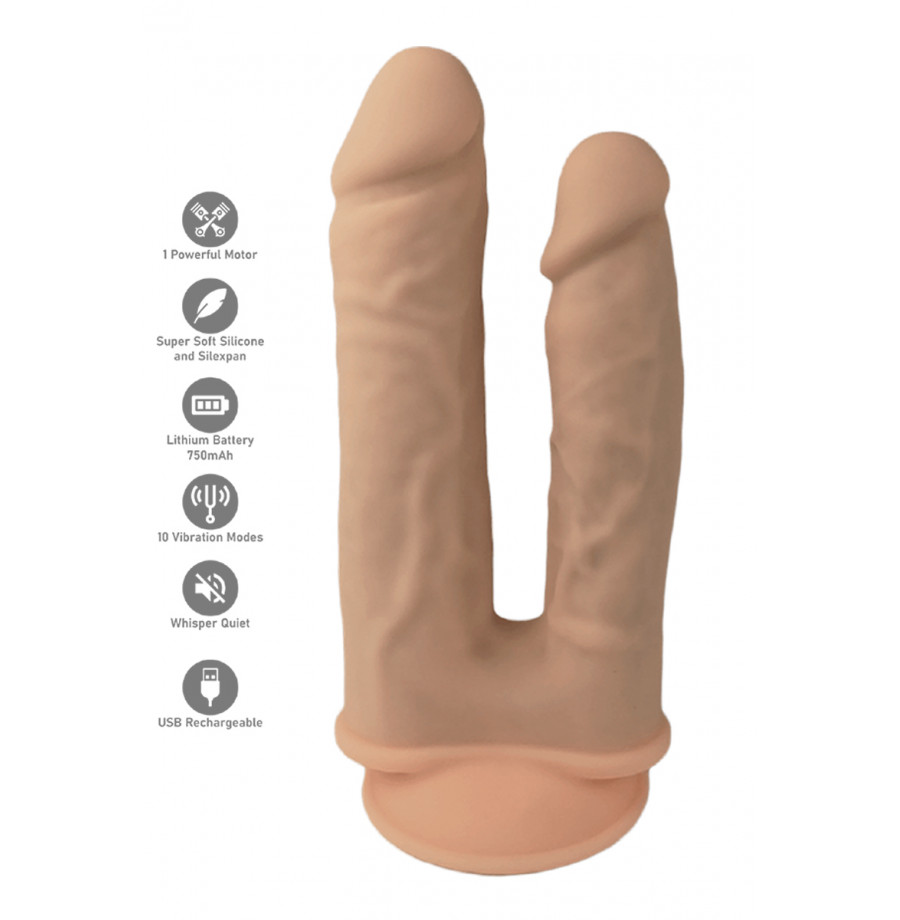 Vibro double pénétration 19,5 et 17,5 cm - SilexD