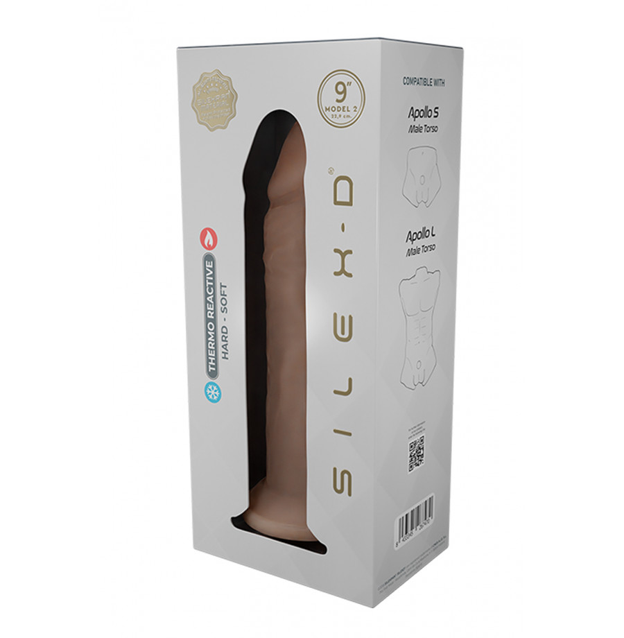 Gode Liquid Silicone Model 2 flesh 23cm - SilexD