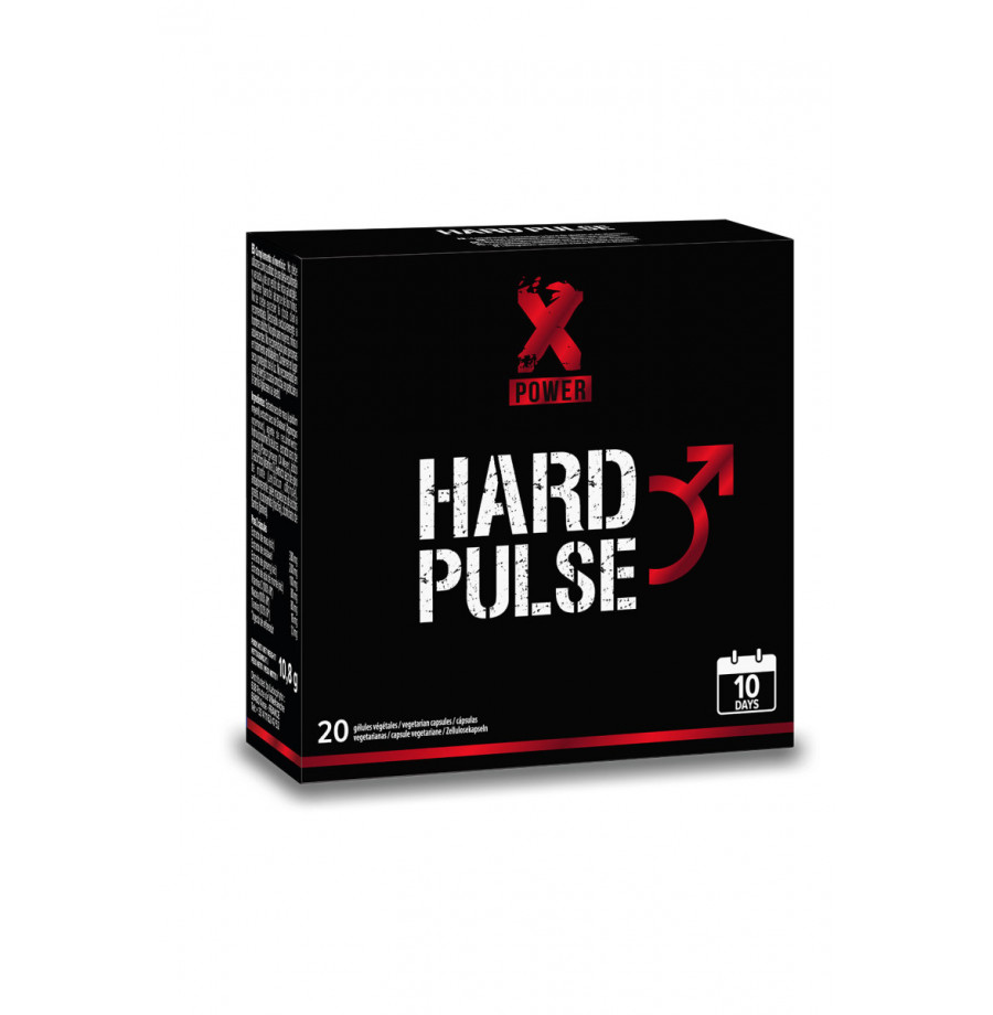 Booster sexuel masculin en cure Hard Pulse (20 gélules)