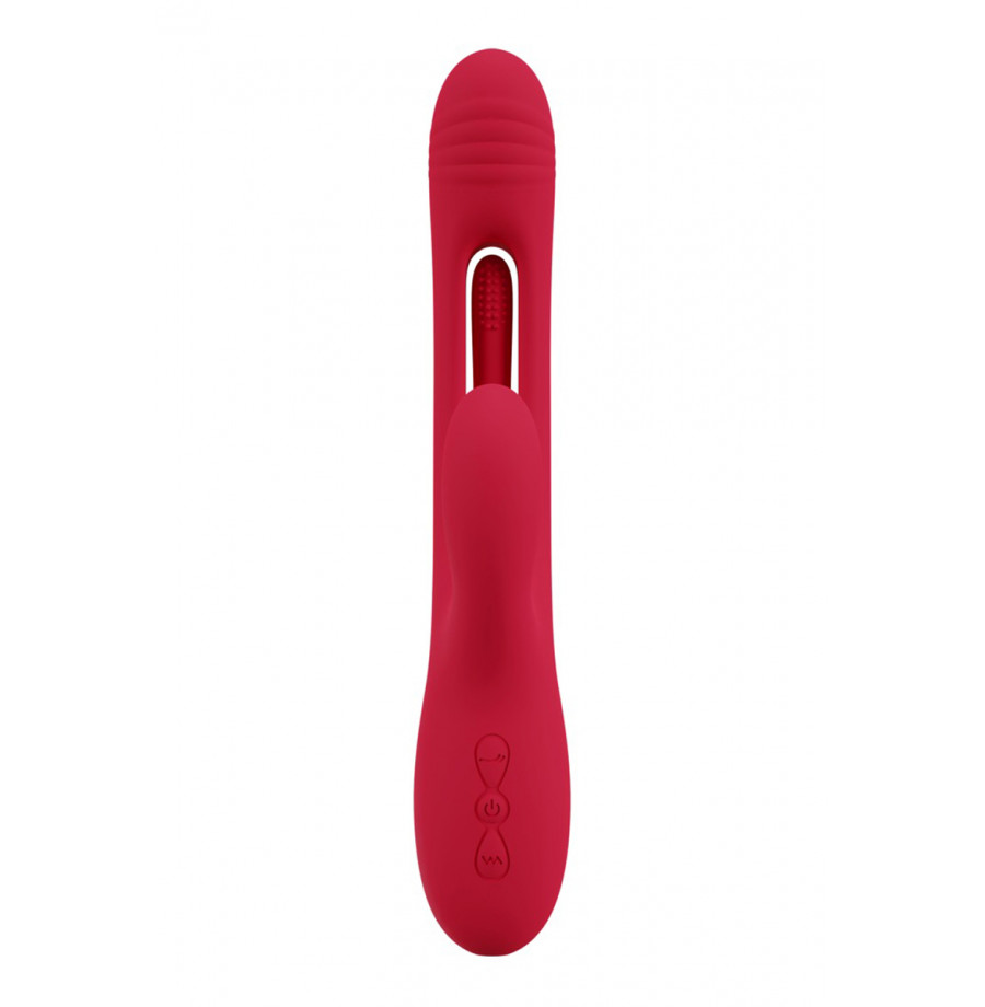 Vibro rabbit avec langue oscillante - Sweet Smile