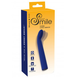 Vibro point G flexible 18,6 x 2,5 cm - Sweet Smile
