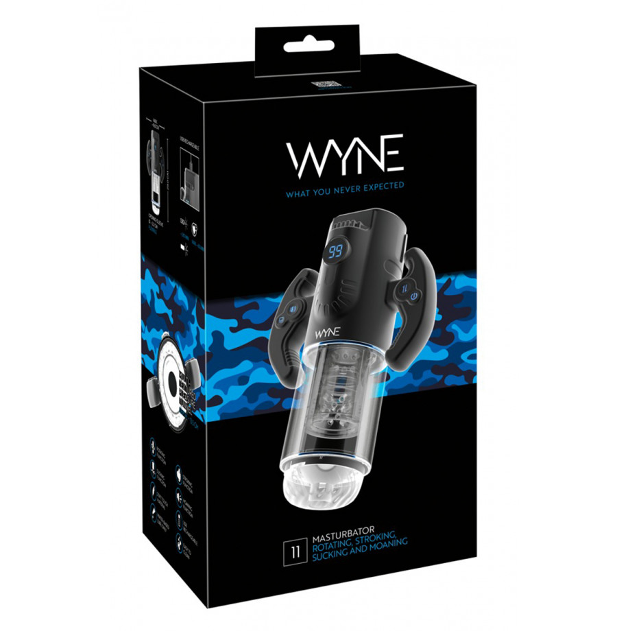 Masturbateur Premium 4 fonctions WYNE  n°11